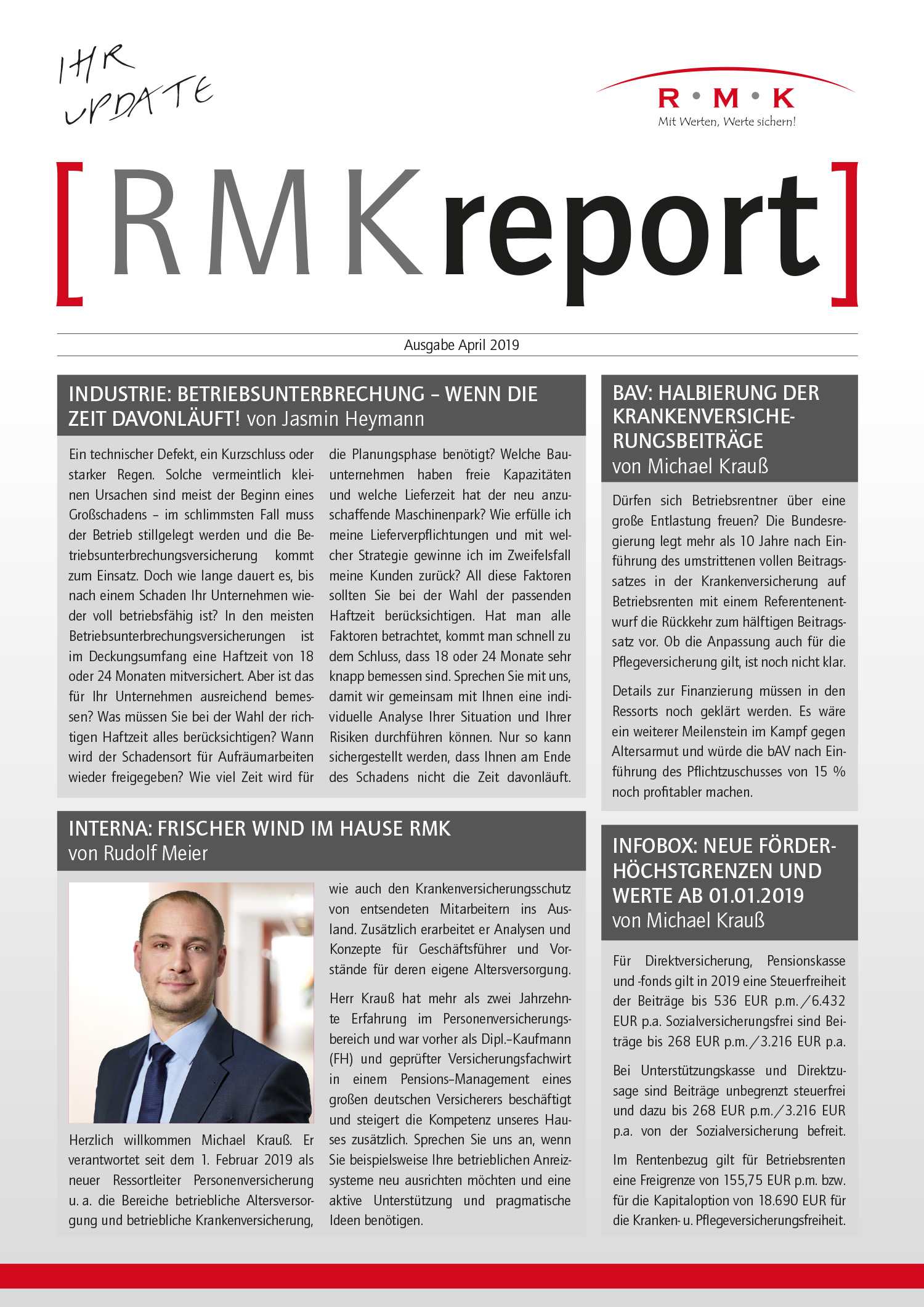 RMK-Report April 2019